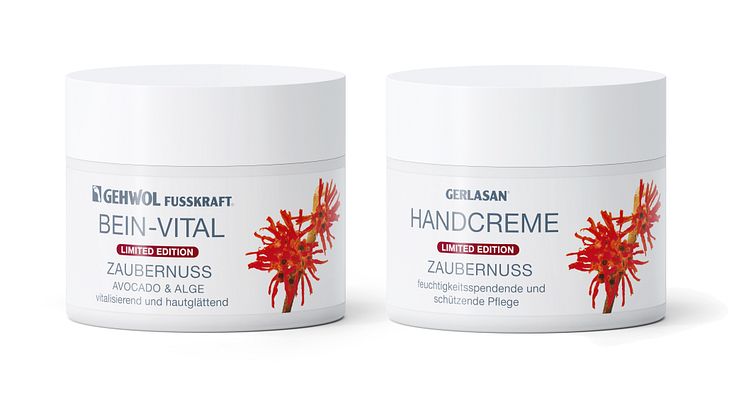 Limited Edition: GEHWOL FUSSKRAFT Bein-Vital plus GERLASAN Handcreme Zaubernuss