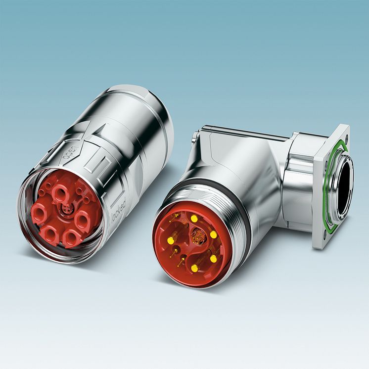 New M40 hybrid connectors for signal, data, and power transmission