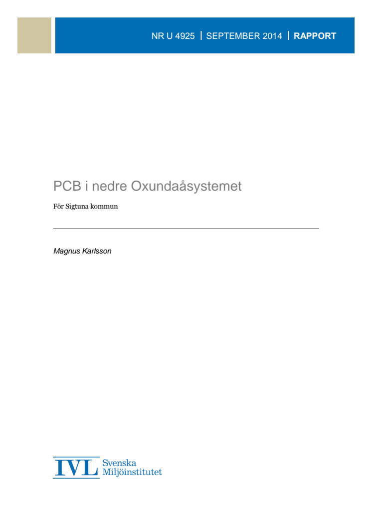 PCB i Oxundaåsystemet del 2