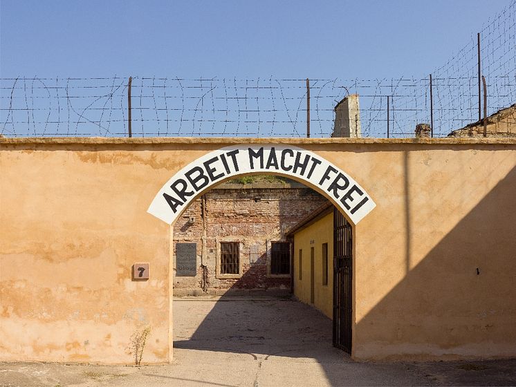Terezin-Theresienstadt Concentration Camp Gate