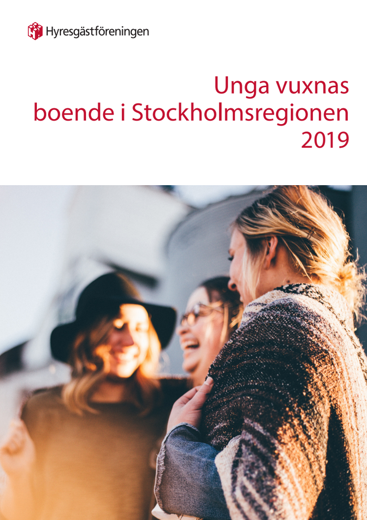 Unga vuxnas boende i Stockholmsregionen 2019
