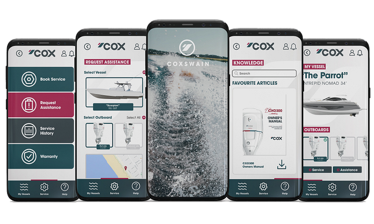 High res image - Cox POwertrain - Coxswain app