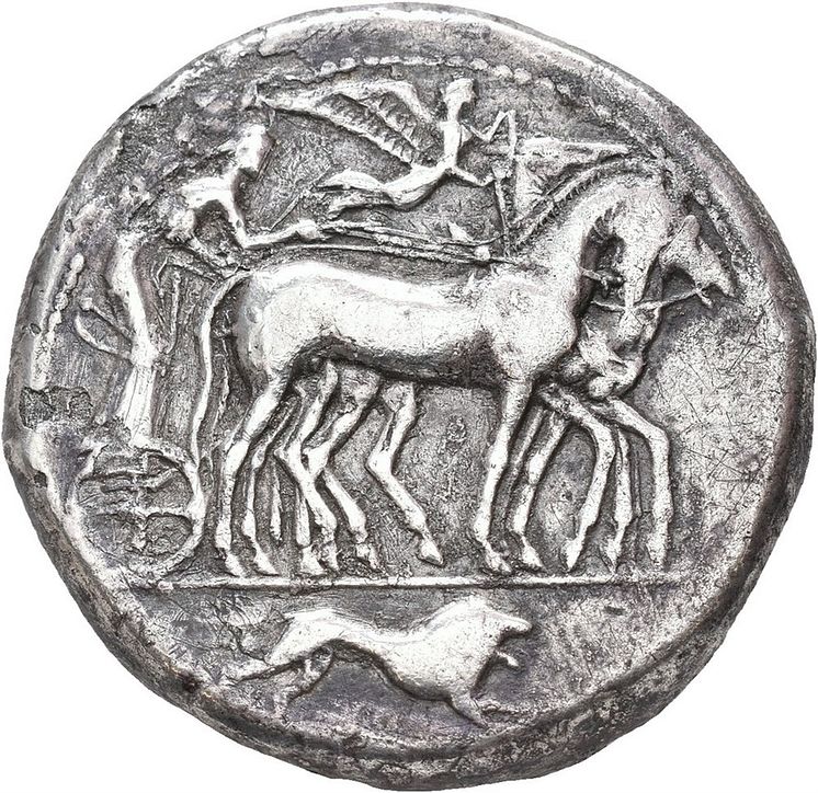 Syrakus-myntens forside