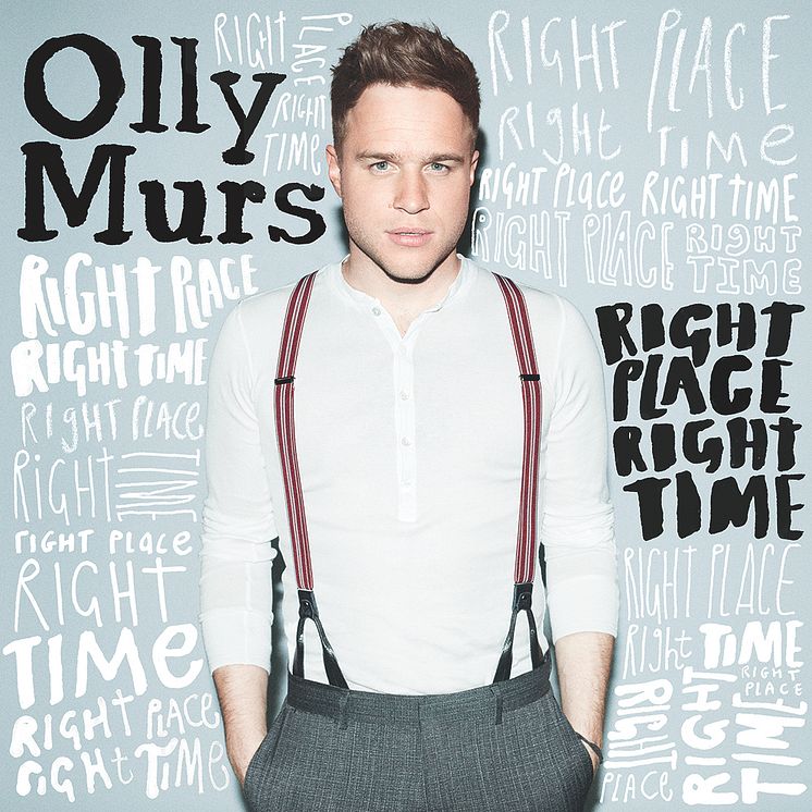 Olly Murs - albumomslag "Right Place Right Time"