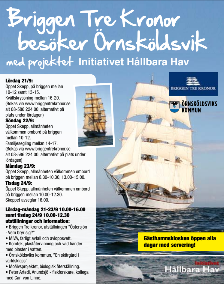 Program i Örnsköldsvik 21-24 september 2013