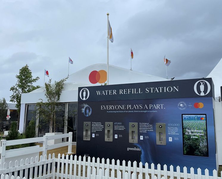 Mastercard Pavilion - Water Wall 2