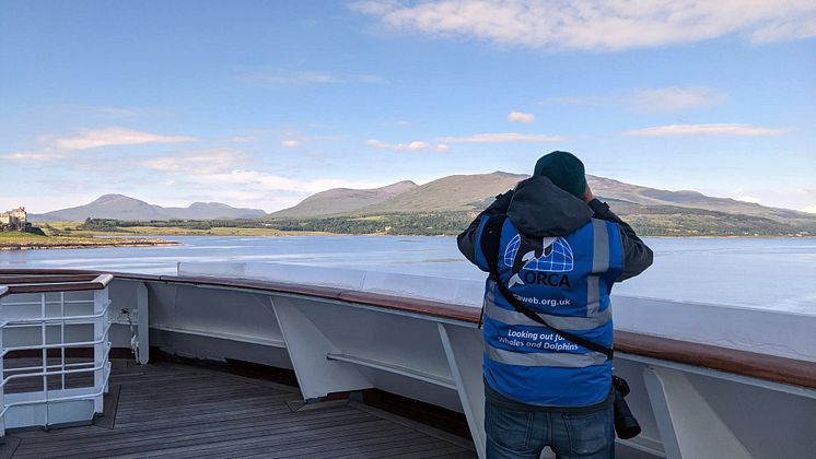 Steve Jones - ORCA - Scenic sailing by Duart Castle, Scotland - Borealis Maiden Voyage.jpg