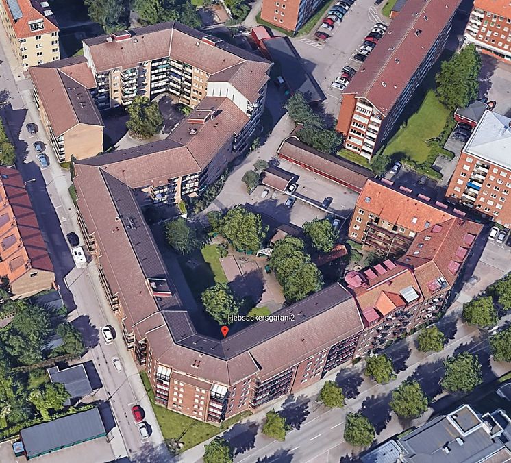 Hustak på Hebsakckersgatan får solceller