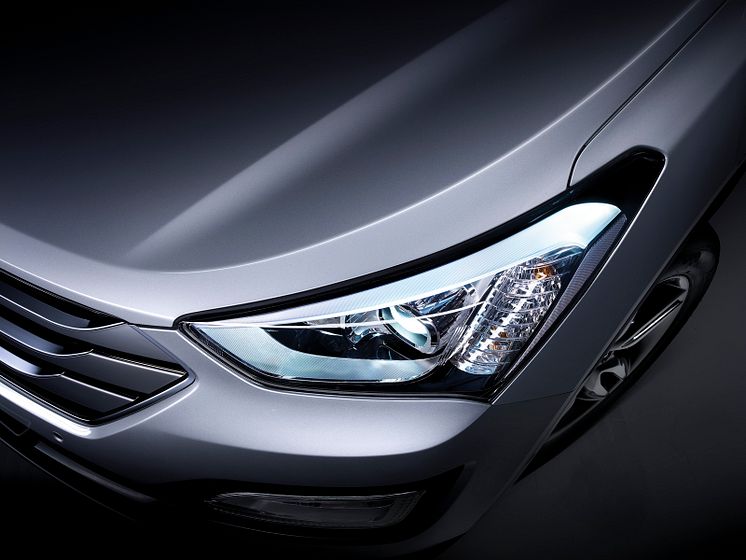 Ny Hyundai Santa Fe - LED frontlys