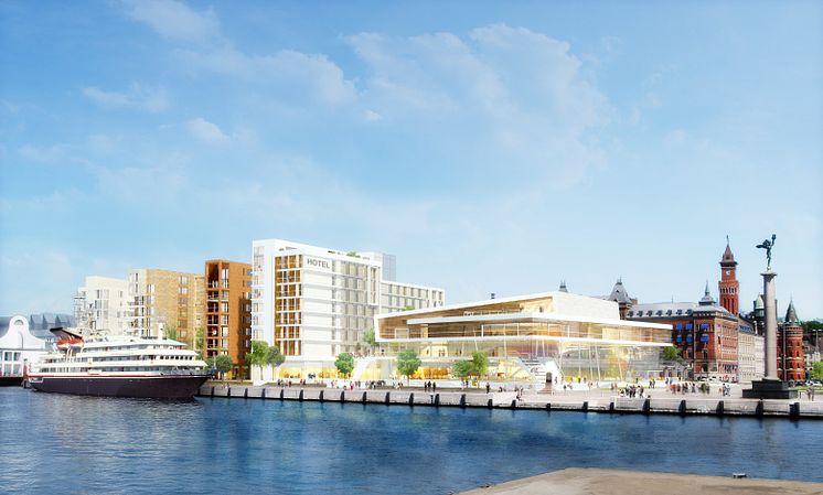 Kongress- och hotellanläggning i centrala Helsingborg