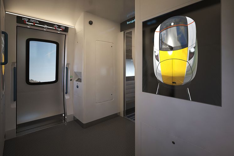 Hitachi Rail Europe debuts conceptual high speed train interiors