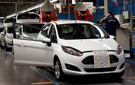 Nye Ford Fiesta startet produksjonen i dag.