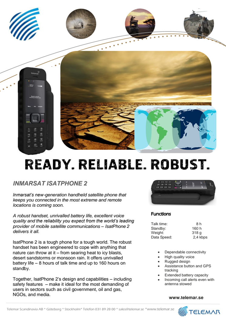 Satellittelefon IsatPhone 2