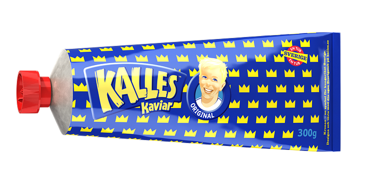 Kalles Kaviar Original (kronmotiv)