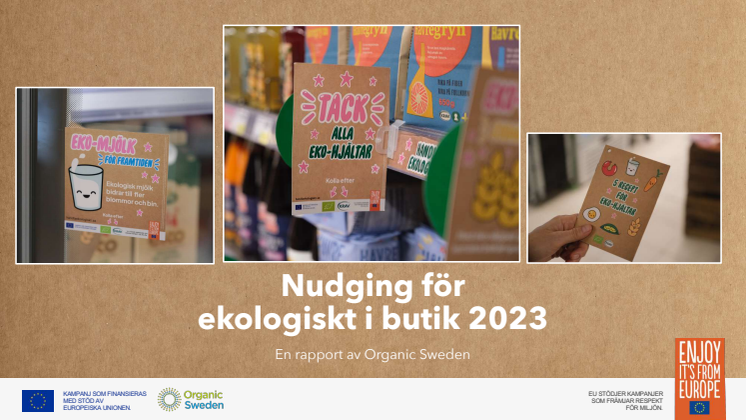 Nudging för ekologiskt i butik 2023