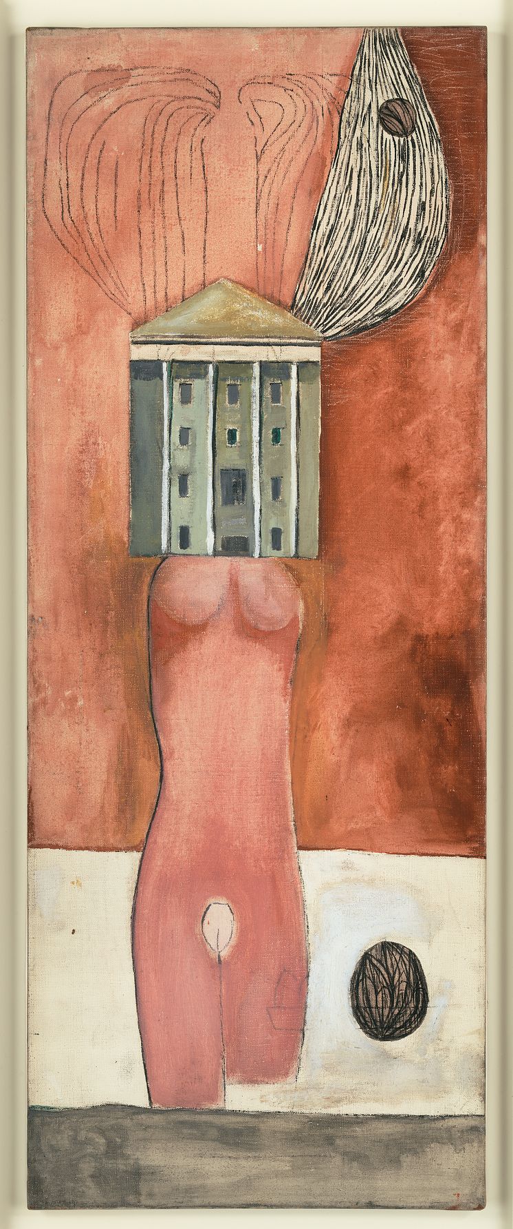 Louise Bourgeois, Femme Maison, 1946-1947. Copyright The Easton Foundation Licensed by BONO, NO and VAGA at ARS, NY. Photo Christopher Burke