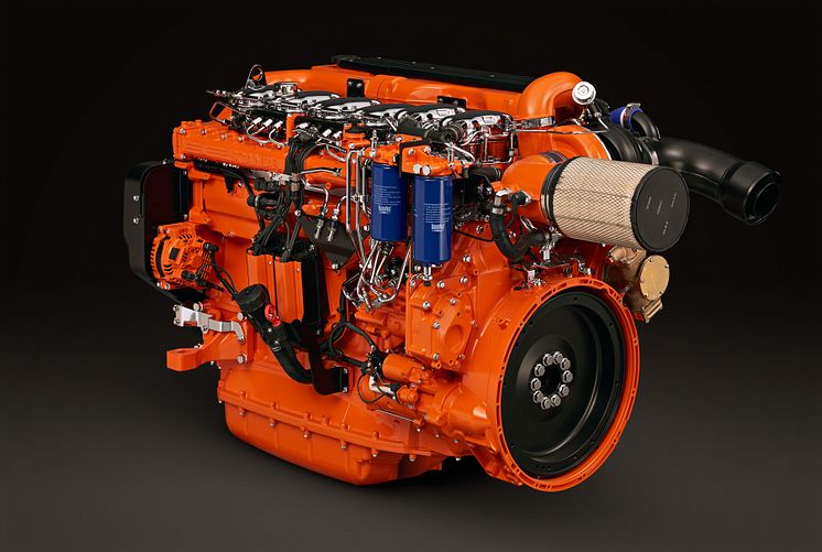Scania 13-Liter-Hochleistungs-Marinemotor mit XPI (1)