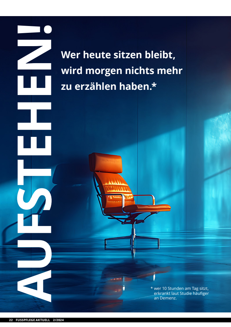 Aufstehen! Wer 10 Stunden am Tag sitzt, erkrankt laut Studie häufiger an Demenz