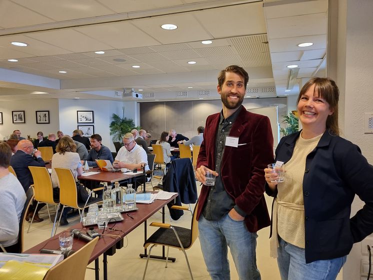 Joel Karlberg, Biogas Väst tillsammans med Sabine Täuber, Biogas Syd