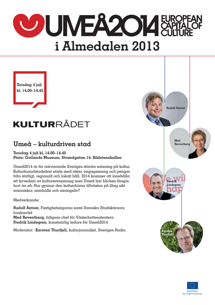 Umeå2014 och Kulturrådet