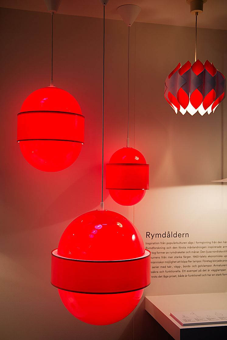 Från utställningen Nordiskt ljus På Nordiska museet, foto Karolina Kristensson, Nordiska museet