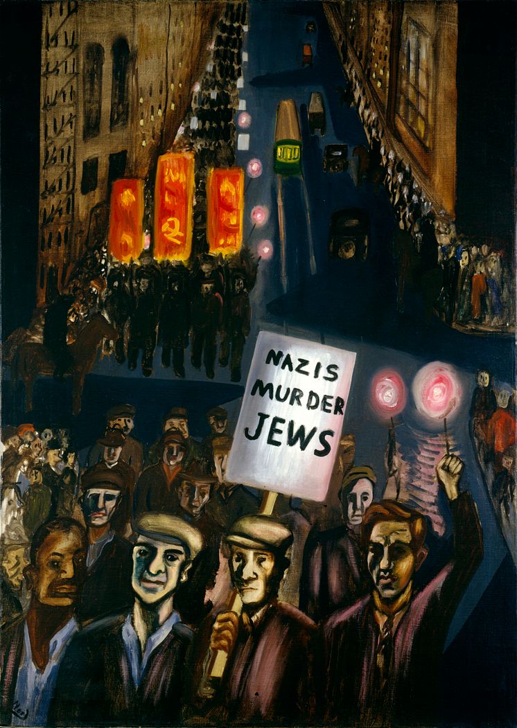 Alice Neel, Nazis Murder Jews, 1936