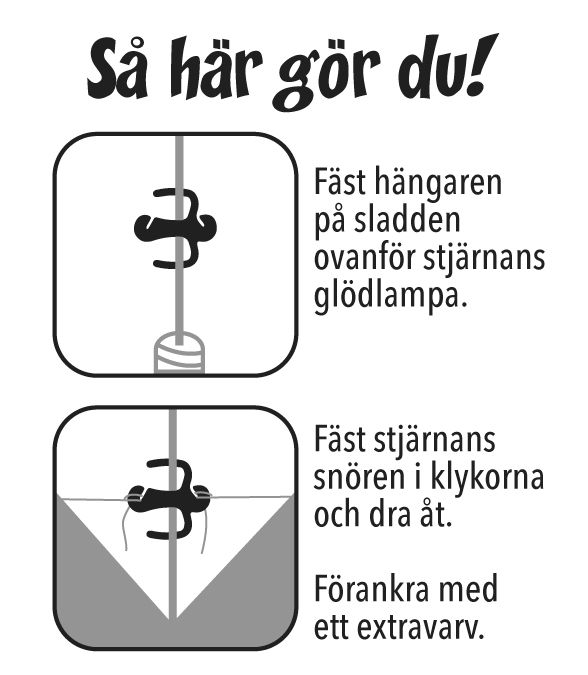 Stjärnhängare "Så här Gör du" 