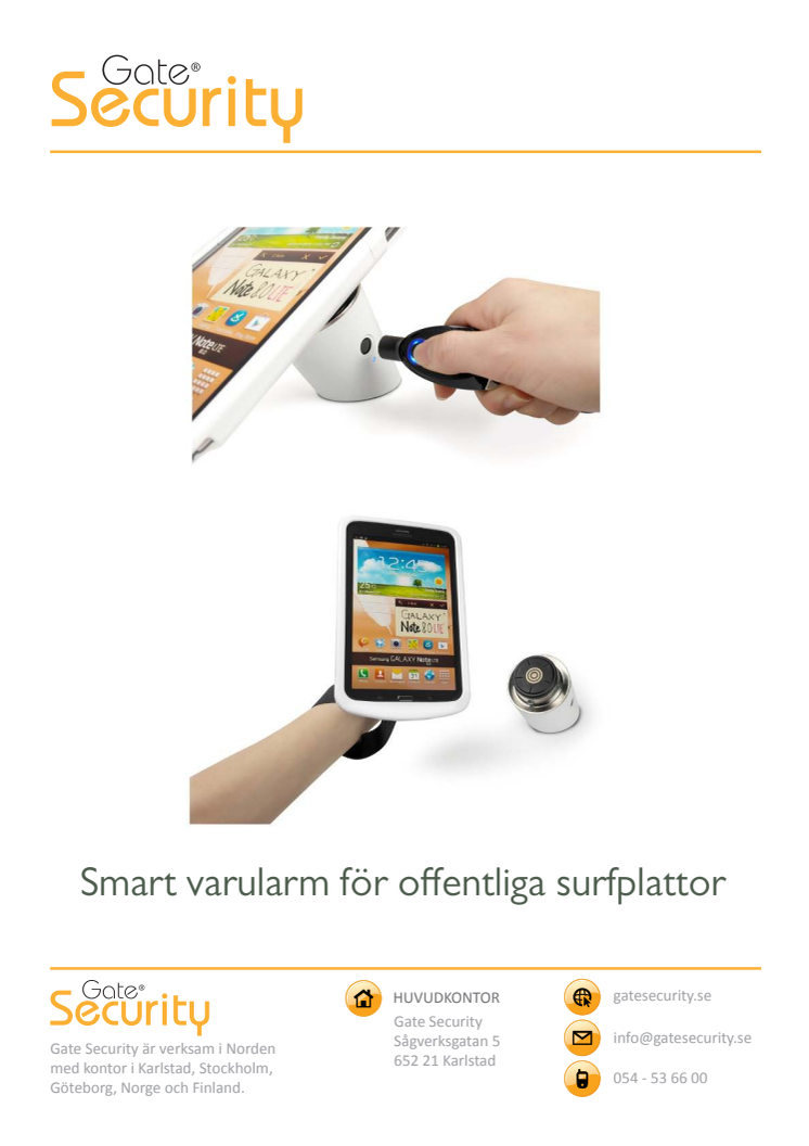 PDF - Smart varularm för offentliga surfplattor