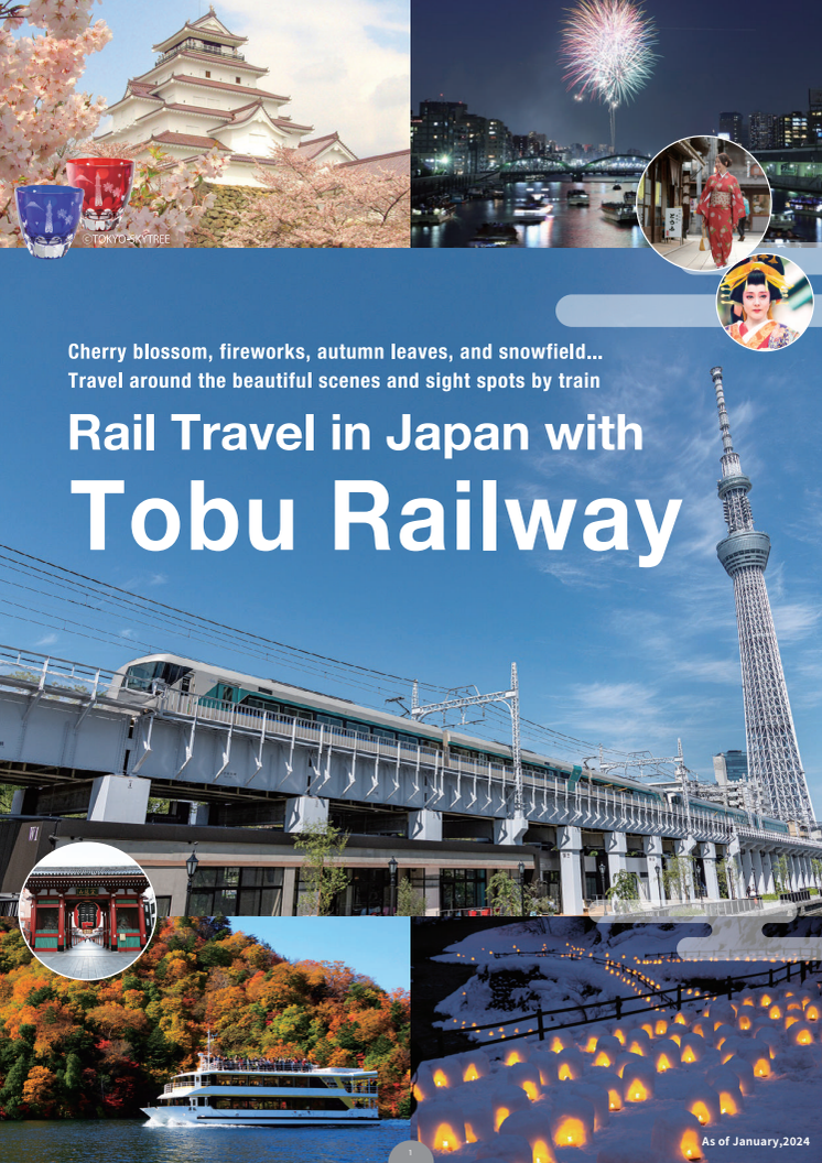 Rail Travel in Japan with Tobu Railway 2024