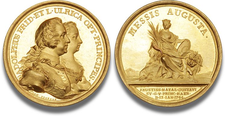 Sverige, Adolf Frederik, 1751-1777. Hammerslag: 320.000 kr.