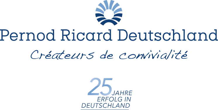 Pernod Ricard Deutschland Logo - 25 Jahre Jubiläum