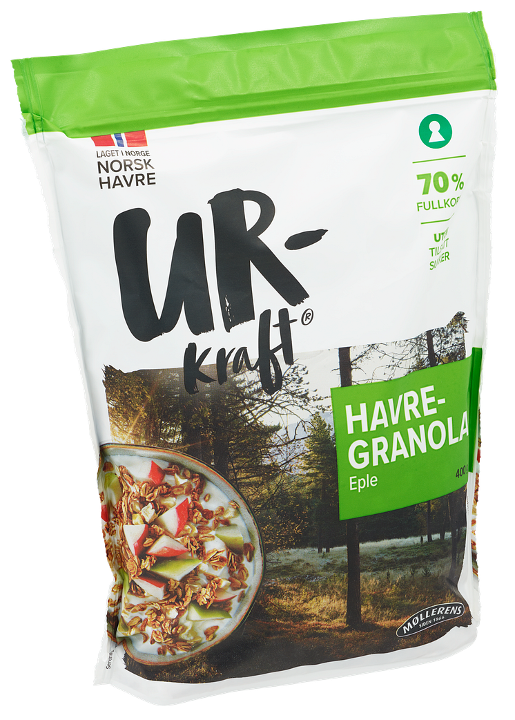 Urkraft Havregranola Eple