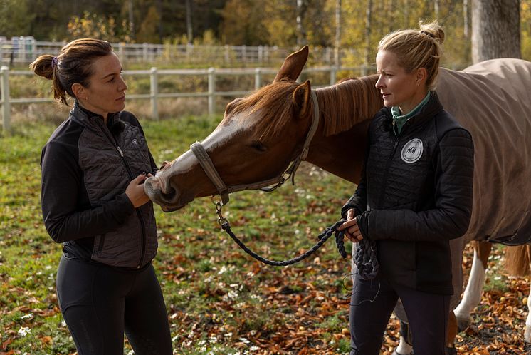 Malin Baryard-Johnsson och Emelie Broman Tegelberg