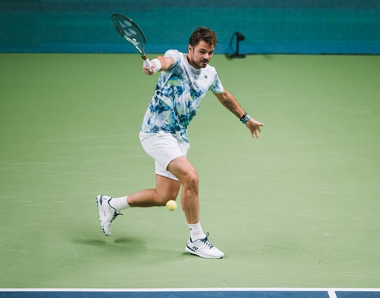 Stan Wawrinka at the BNP Paribas Nordic Open 2023