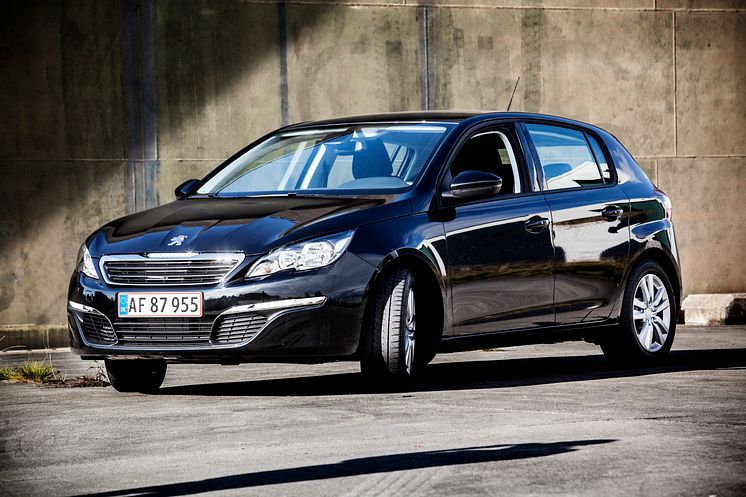 Den nye Peugeot 308 har fået 5 stjerner i Euro NCAPs sikkerhedstest