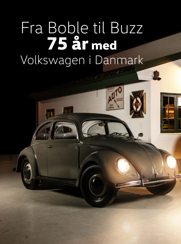 75 år med Volkswagen I Danmark - fra Boble til Buzz