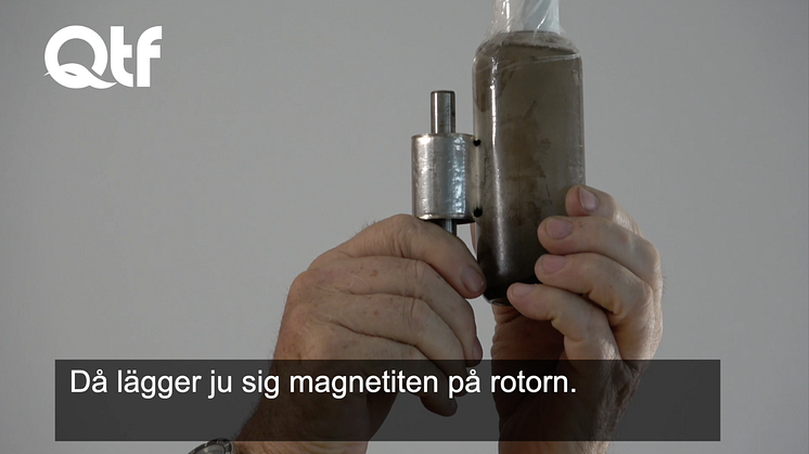 Björn visar magnetit