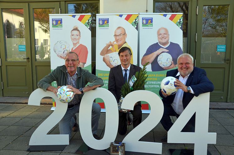 UEFA Euro 2024 - Jürgen Zielinski, Heiko Rosenthal und Prof. Dr. Jörg Junhold