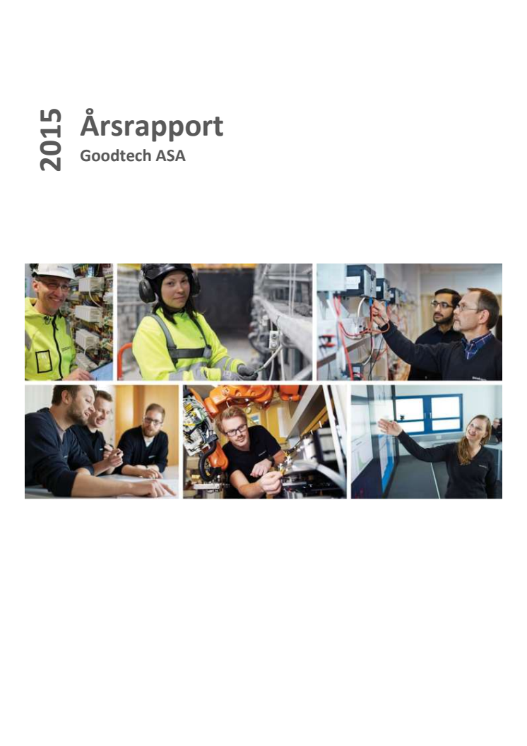 Goodtech Årsrapport 2015