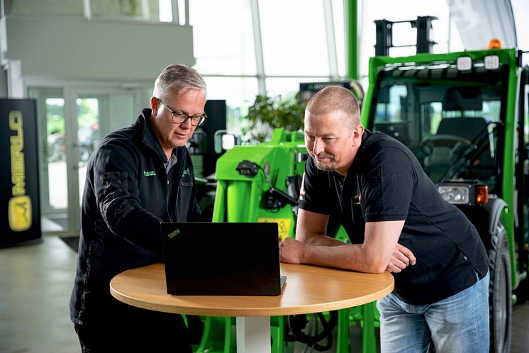 Peter och Jonas på teknisk support