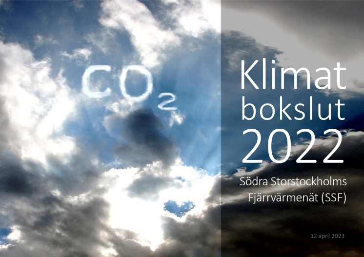 Söderenergis klimatbokslut 2022