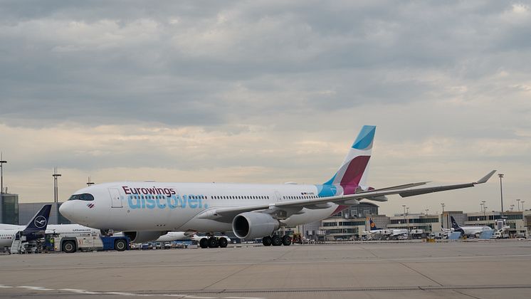 Inaugural Flight Eurowings Discover