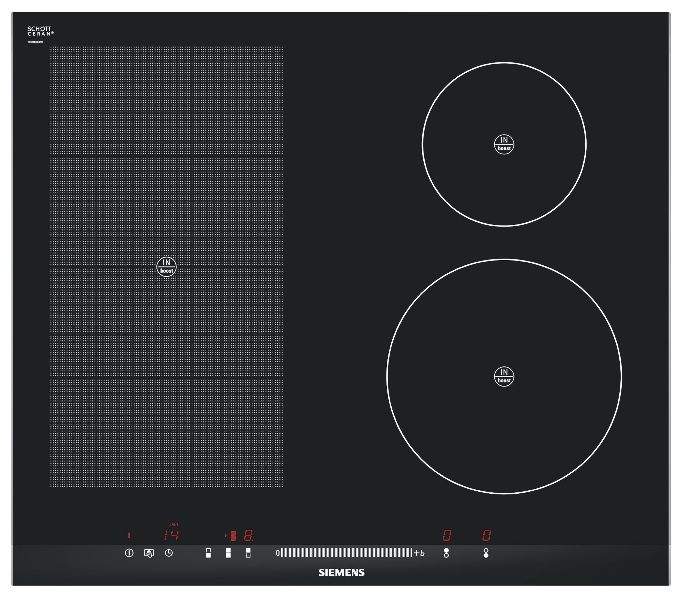 Siemens induktionshäll med flexInduction