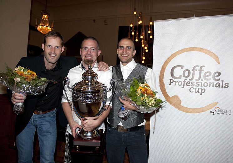 Vinnartrion i Coffee Professionals Cup 2013