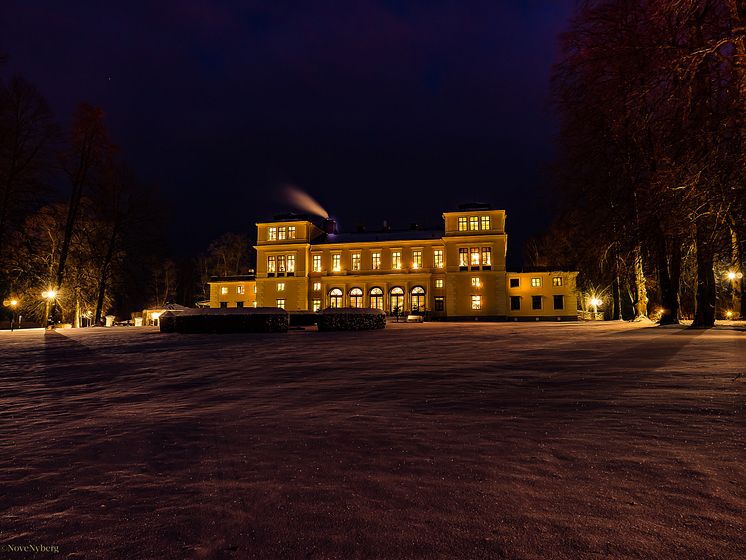 Vinter på Rånäs Slott