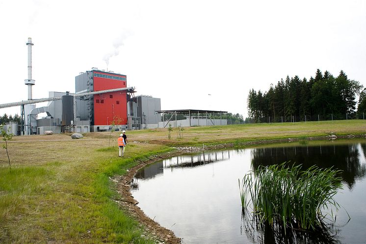 Moskogen Kraftvärmeanläggning. Foto: Kalmar Energi