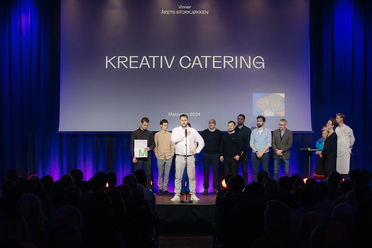 Vinneren av Årets storkjøkken: Kreativ Catering