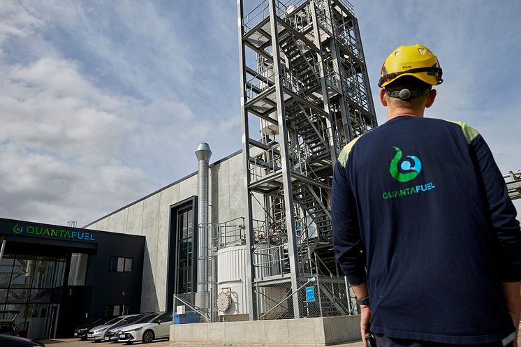 Quantafuel's plant in Skive, Denmark