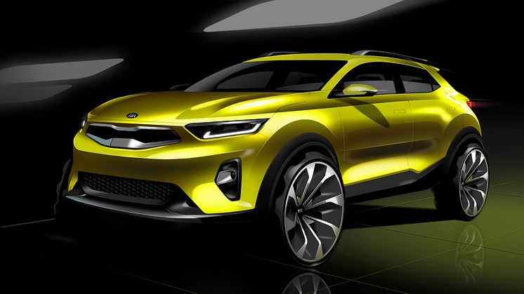 Kia Stonic First sketch_front