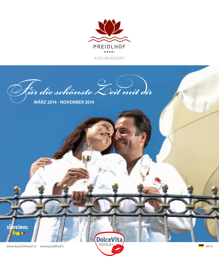 DolceVita Hotel Preidlhof****S Sommerkatalog 2014 